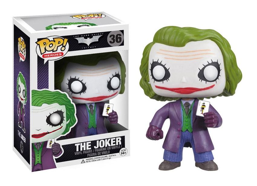 DC Comics POP! Vinyl Figur The Joker 9 cm - Versand: 7 Tage nach Bestellung
