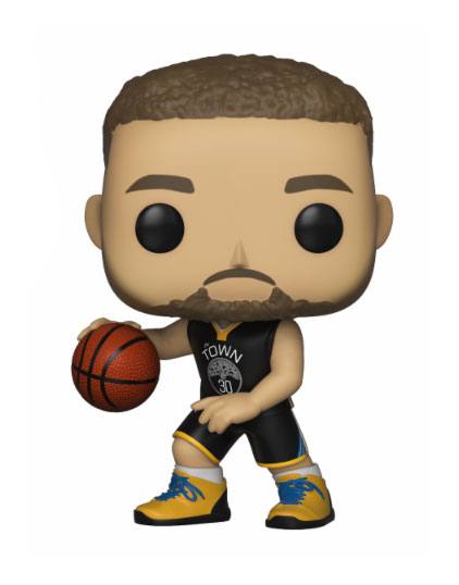 NBA POP! Sports Vinyl Figur Stephen Curry (Warriors) 9 cm - Preorder - ETA: 28.02.2026