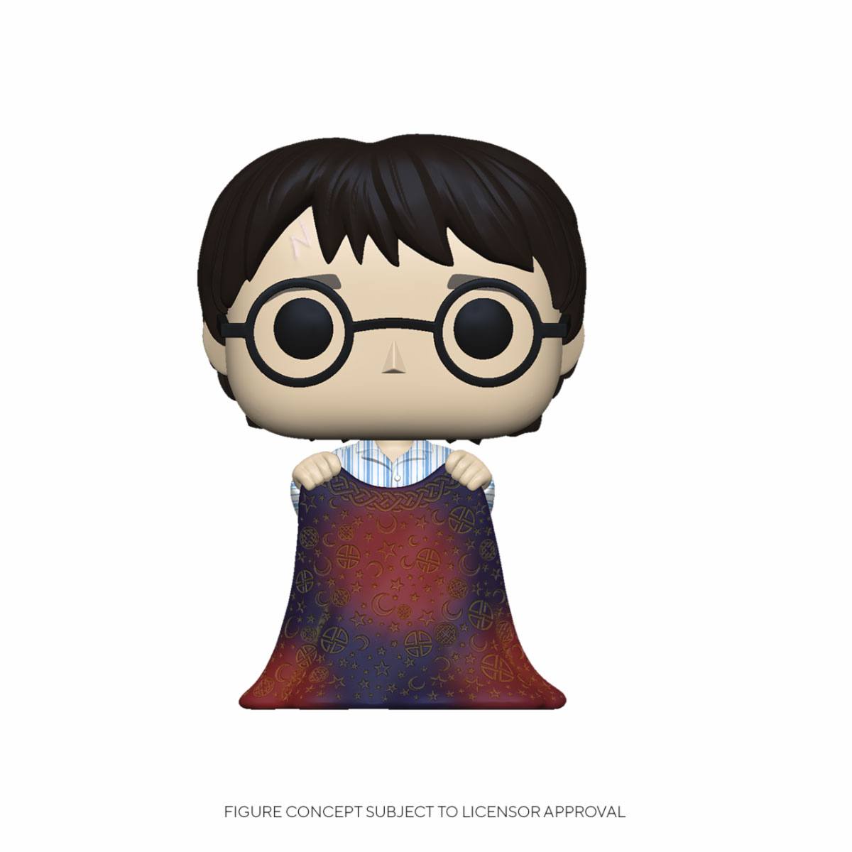 Harry Potter POP! Movies Vinyl Figur Harry w/Invisibility Cloak 9 cm - Preorder - ETA: 18.10.2025