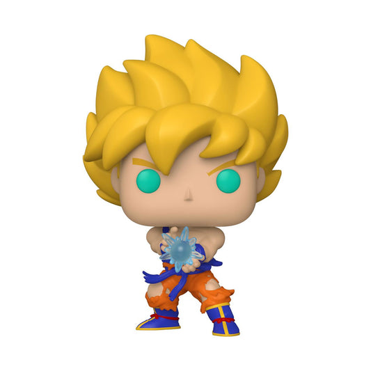 Dragon Ball Z POP! Animation Vinyl Figur SS Goku w/ Kamehameha Wave 9 cm - Versand: 5-7 Tage nach Bestellung