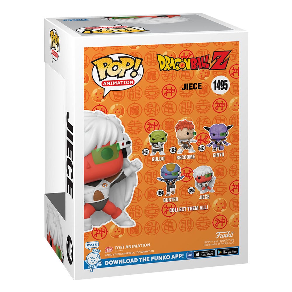 Dragon Ball Z POP! Animation Vinyl Figur Jiece 9 cm - Preorder - ETA: 01.07.2026