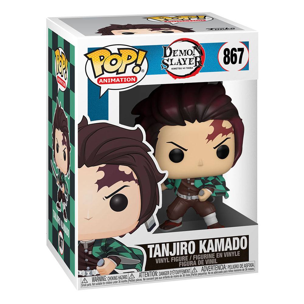 Demon Slayer POP! Animation Vinyl Figur Tanjiro Kamado 9 cm - Preorder - ETA: 24.11.2025