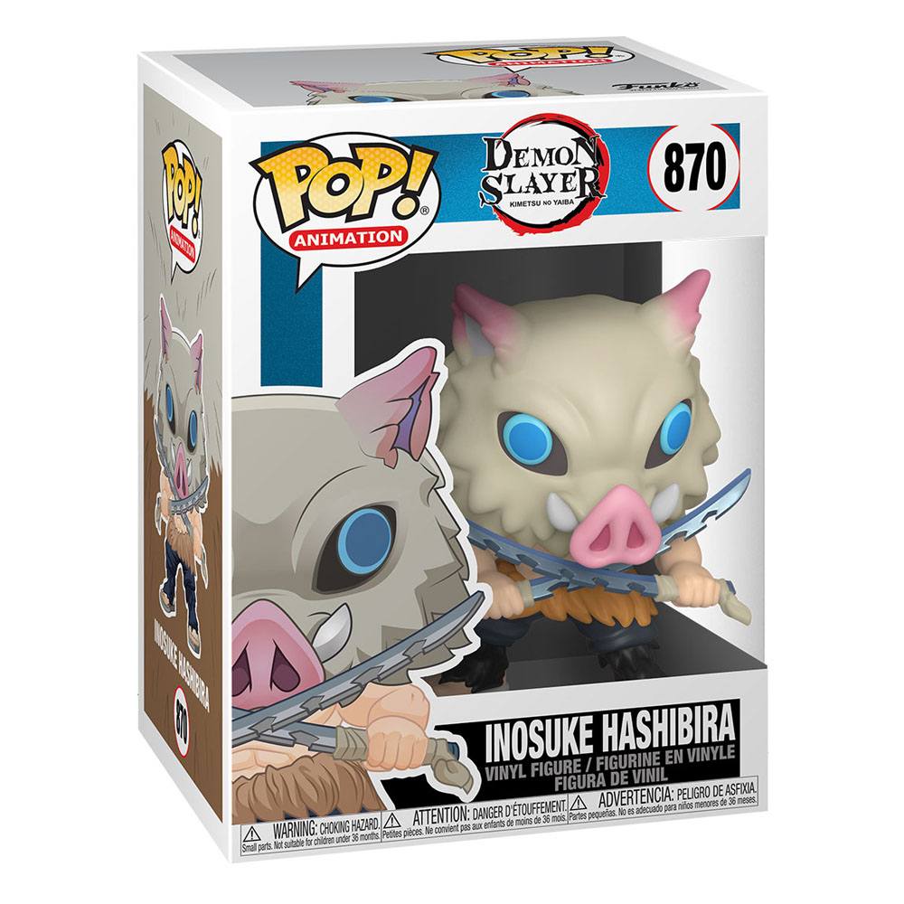 Demon Slayer POP! Animation Vinyl Figur Inosuke Hashibira 9 cm - Preorder - ETA: 08.11.2025
