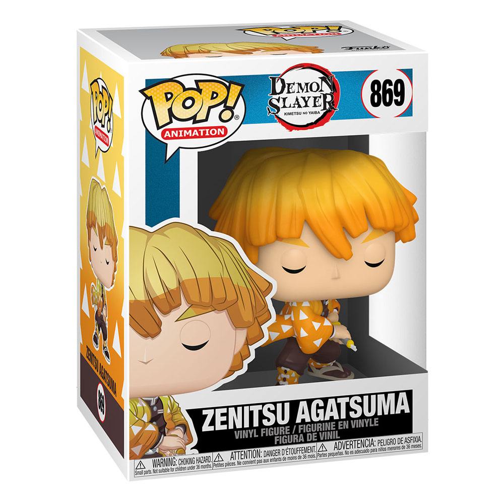 Demon Slayer POP! Animation Vinyl Figur Zenitsu Agatsuma 9 cm - Preorder - ETA: 08.02.2026
