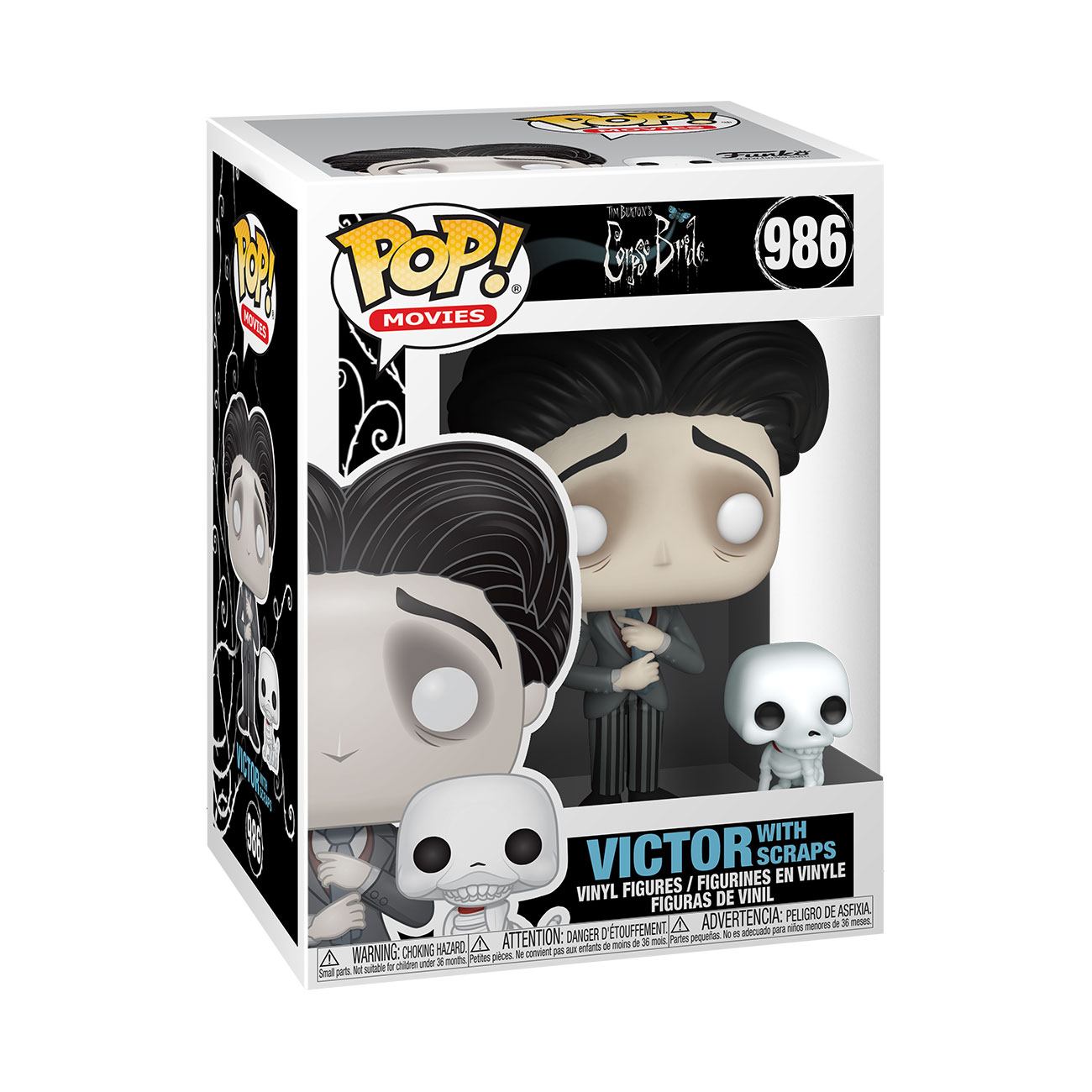Corpse Bride - Hochzeit mit einer Leiche POP! Movies Vinyl Figur Victor Van Dort 9 cm - Preorder - ETA: 22.12.2026