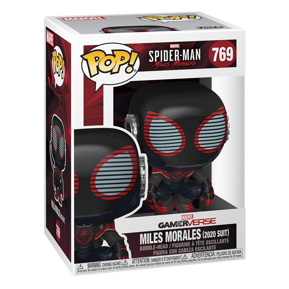 Marvel's Spider-Man POP! Games Vinyl Figur Miles Morales 2020 Suit 9 cm - Versand: 7 Tage nach Bestellung