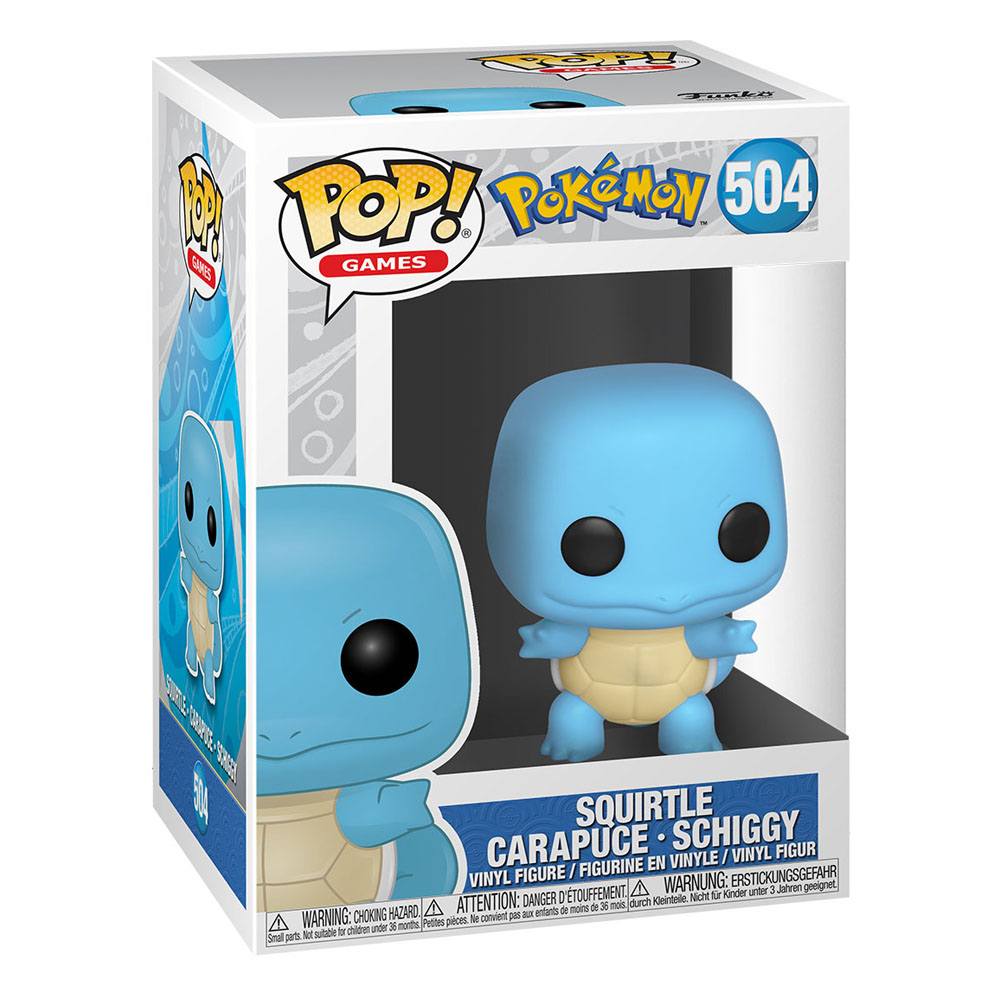 Pokemon POP! Games Vinyl Figur Squirtle (EMEA) 9 cm - Preorder - ETA: 08.11.2025