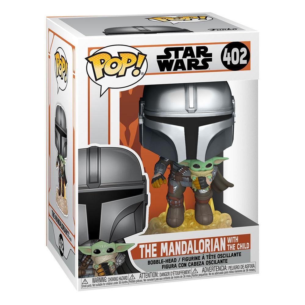 Star Wars The Mandalorian POP! TV Vinyl Figur Mando Flying w/ Jet Pack 9 cm - Preorder - ETA: 19.09.2025