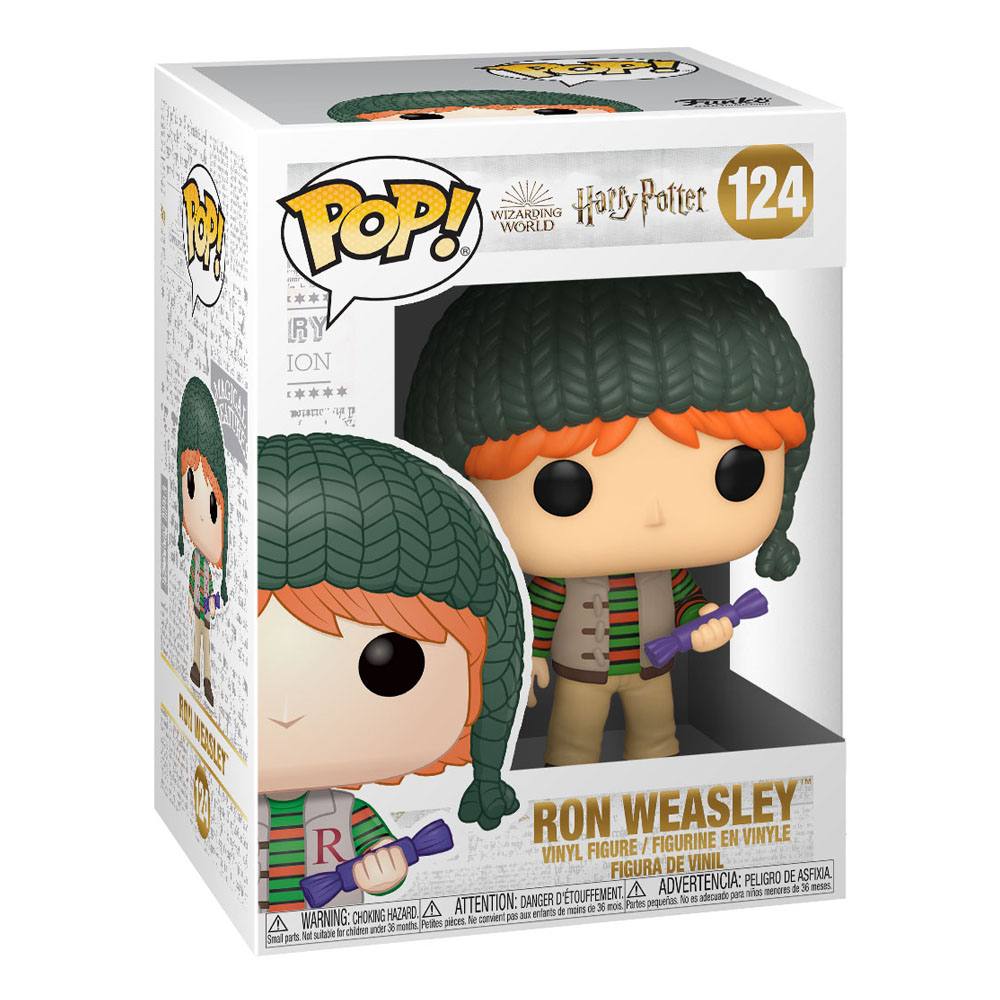 Harry Potter POP! Vinyl Figur Holiday Ron Weasley 9 cm - Preorder - ETA: 02.01.2026