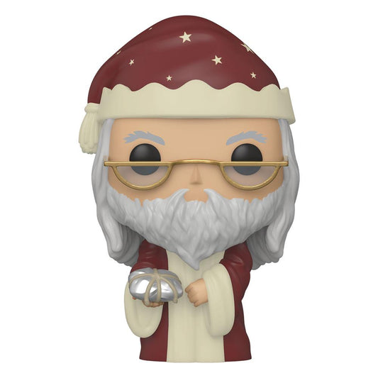 Harry Potter POP! Vinyl Figur Holiday Albus Dumbledore 9 cm - Preorder - ETA: 02.01.2026