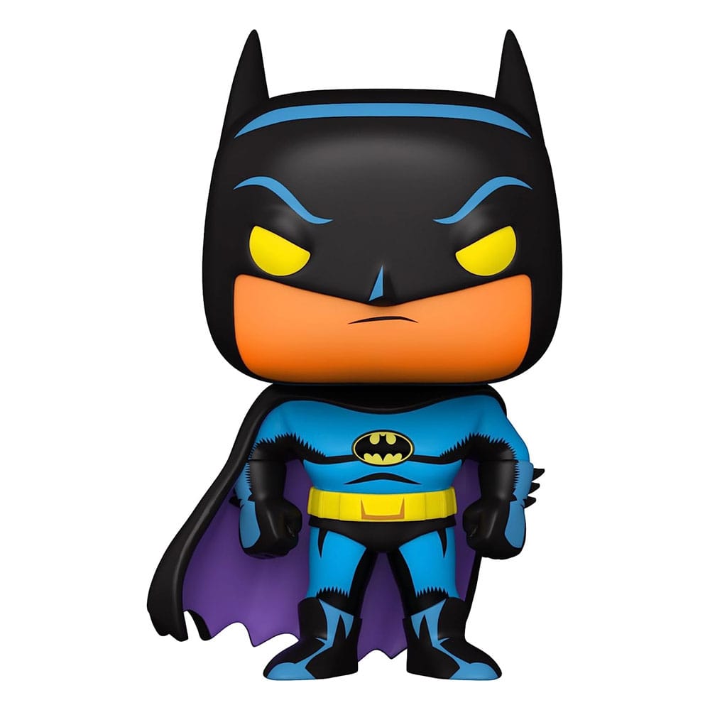 DC Comics POP! Heroes Vinyl Figur Batman(Black Light) 9 cm - Preorder - ETA: 24.11.2025