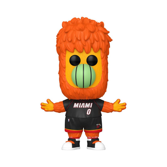 NBA Mascots POP! Sports Vinyl Figur Miami- Burnie 9 cm - Versand: 5-7 Tage nach Bestellung