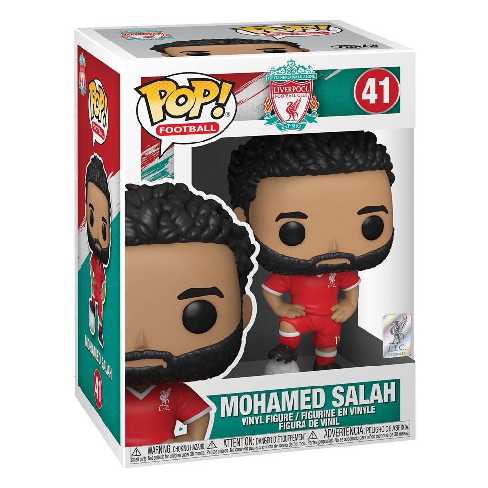 Liverpool F.C. POP! Football Vinyl Figur Mohamed Salah 9 cm - Preorder - ETA: 02.01.2026