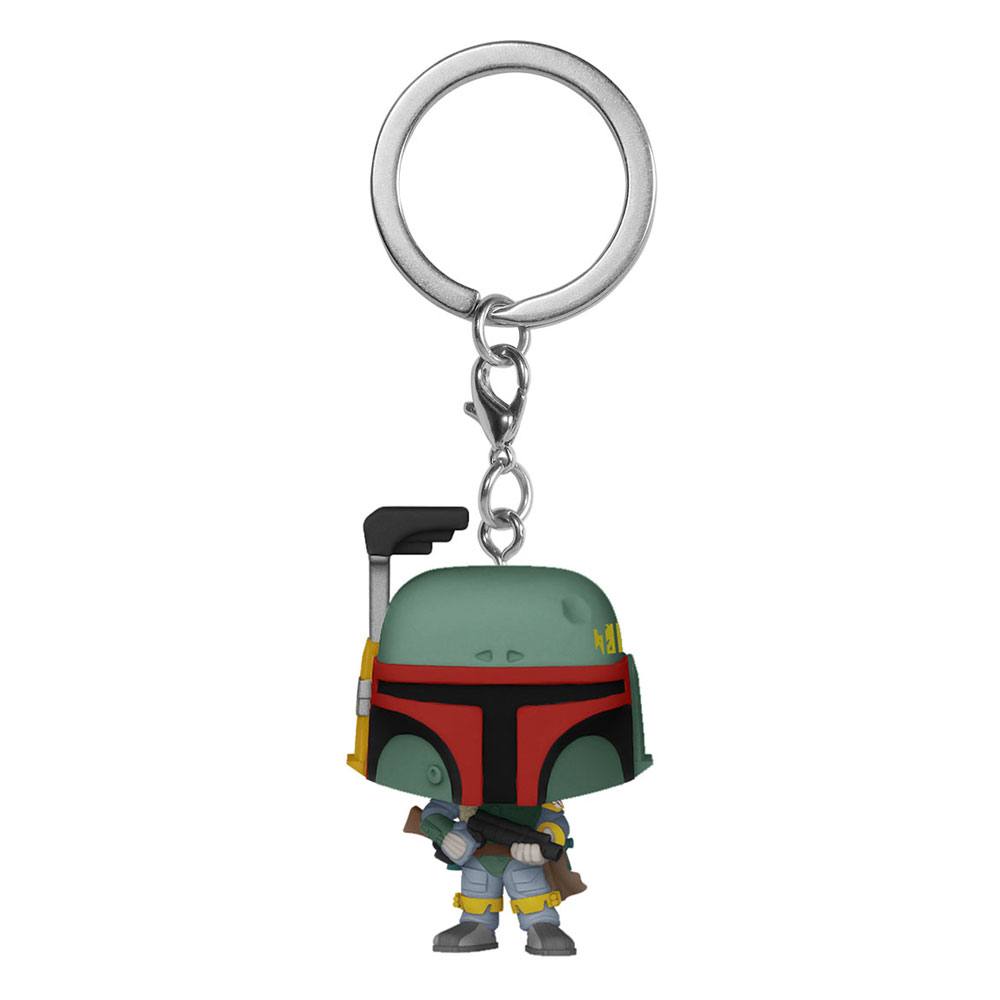 Star Wars Pocket POP! Vinyl Schlüsselanhänger 4 cm Boba Fett Display (12) - Preorder - ETA: 25.02.2027
