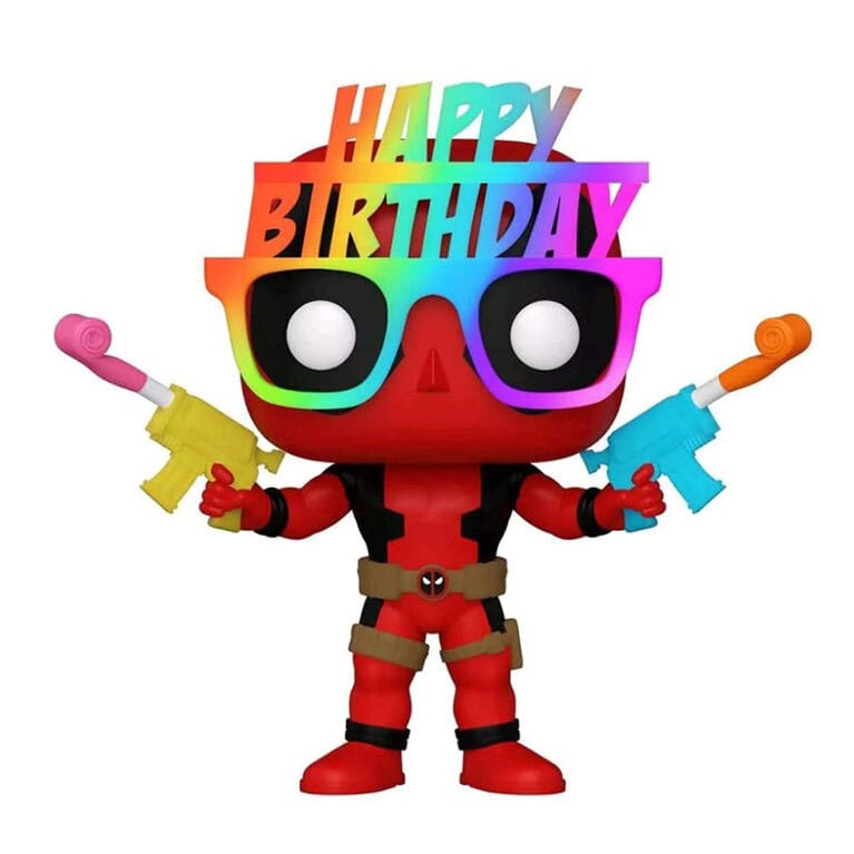 Deadpool POP! Marvel Vinyl Figur 30th Birthday Glasses Deadpool 9 cm - Versand: 7 Tage nach Bestellung