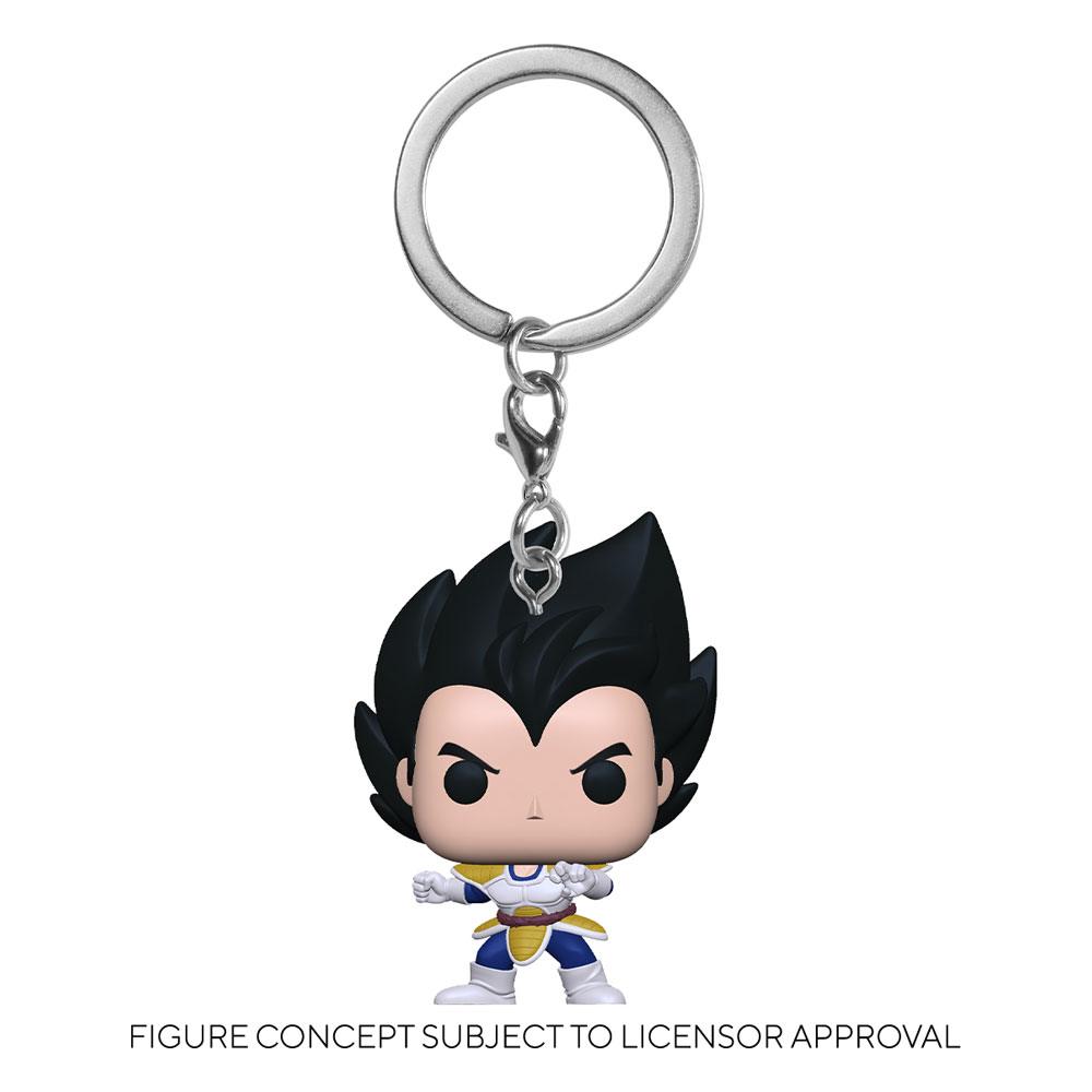 Dragon Ball Z Pocket POP! Vinyl Schlüsselanhänger 4 cm Vegeta Display (12) - Preorder - ETA: 25.02.2027