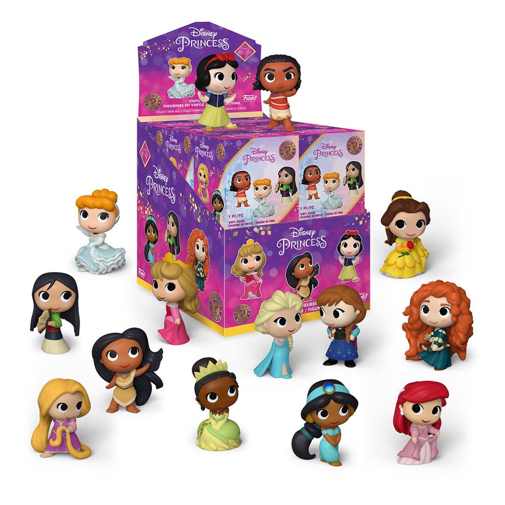 Disney Ultimate Princess Mystery Minis Minifiguren 5 cm Display Disney Ultimate Princess S1 (12) - Versand: 5-7 Tage nach Bestellung
