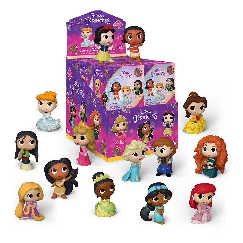 Disney Ultimate Princess Mystery Minis Minifiguren 5 cm Display Disney Ultimate Princess S1 (12) - Versand: 5-7 Tage nach Bestellung