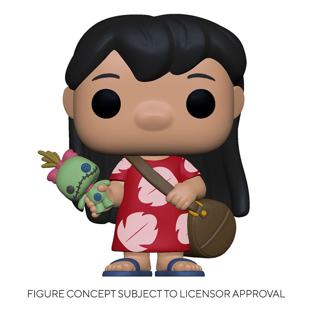 Lilo & Stitch POP! Disney Vinyl Figur Lilo w/Scrump 9 cm - Preorder - ETA: 18.10.2025