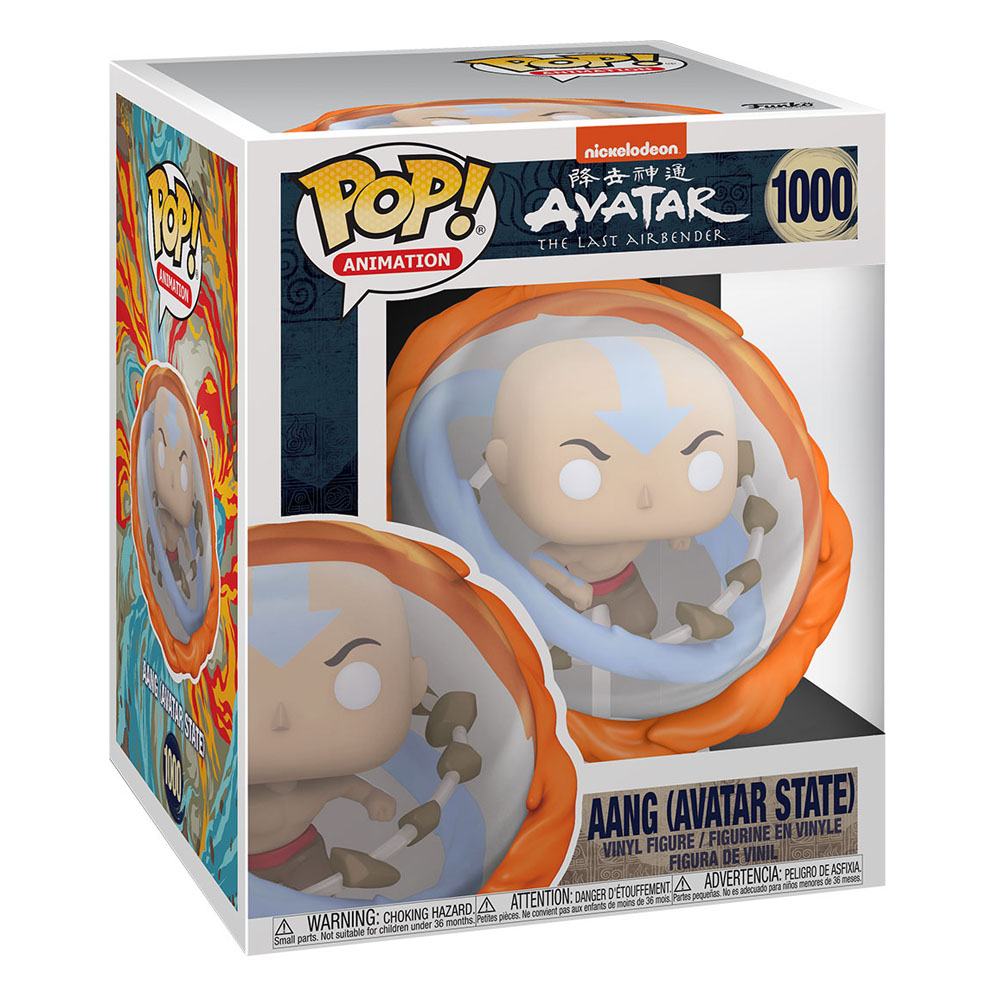 Avatar Der Herr der Element Oversized POP! Vinyl Figur Aang All Elements 15 cm - Preorder - ETA: 08.11.2025