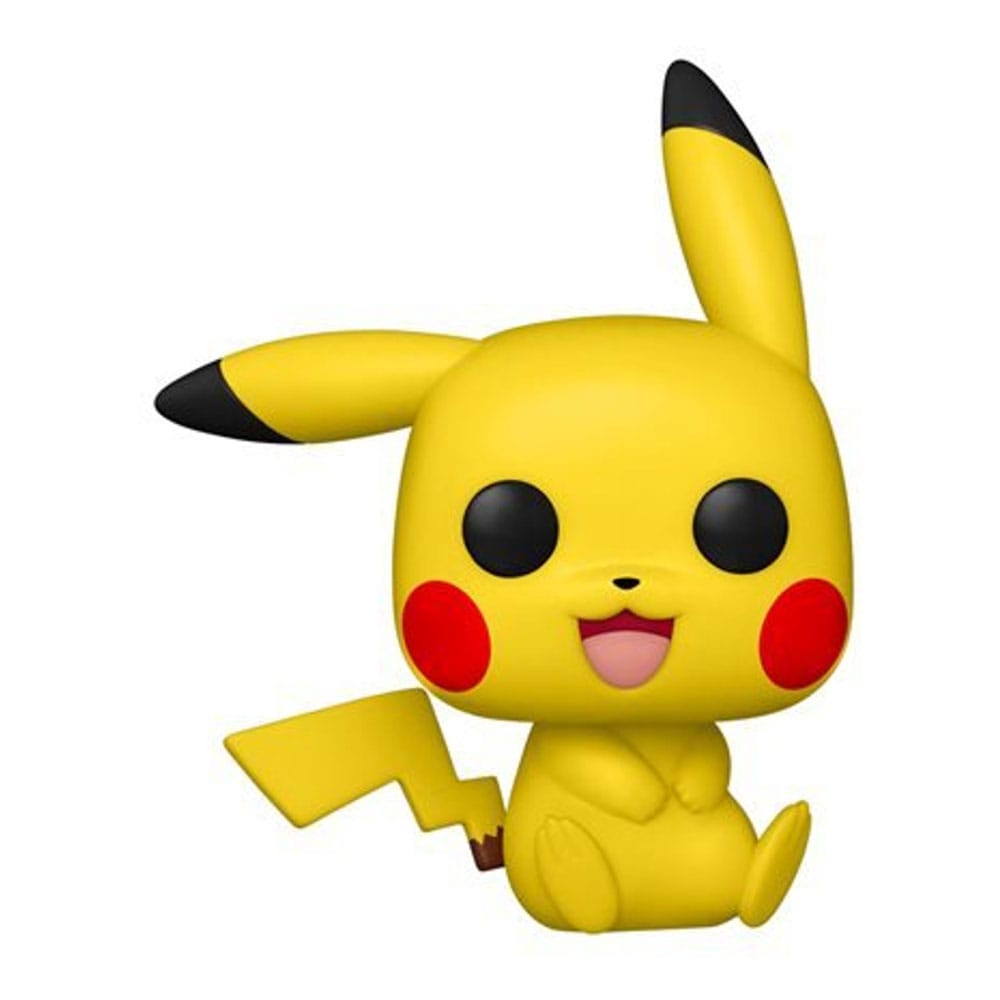 Pokémon POP! Games Vinyl Figur Pikachu Sitting 9 cm - Versand: 5-7 Tage nach Bestellung