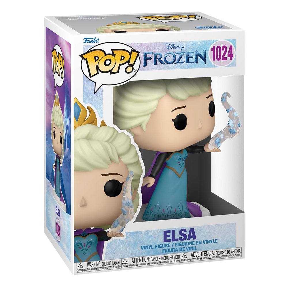 Disney: Ultimate Princess POP! Disney Vinyl Figur Elsa (Die Eiskönigin) 9 cm - Preorder - ETA: 27.10.2026