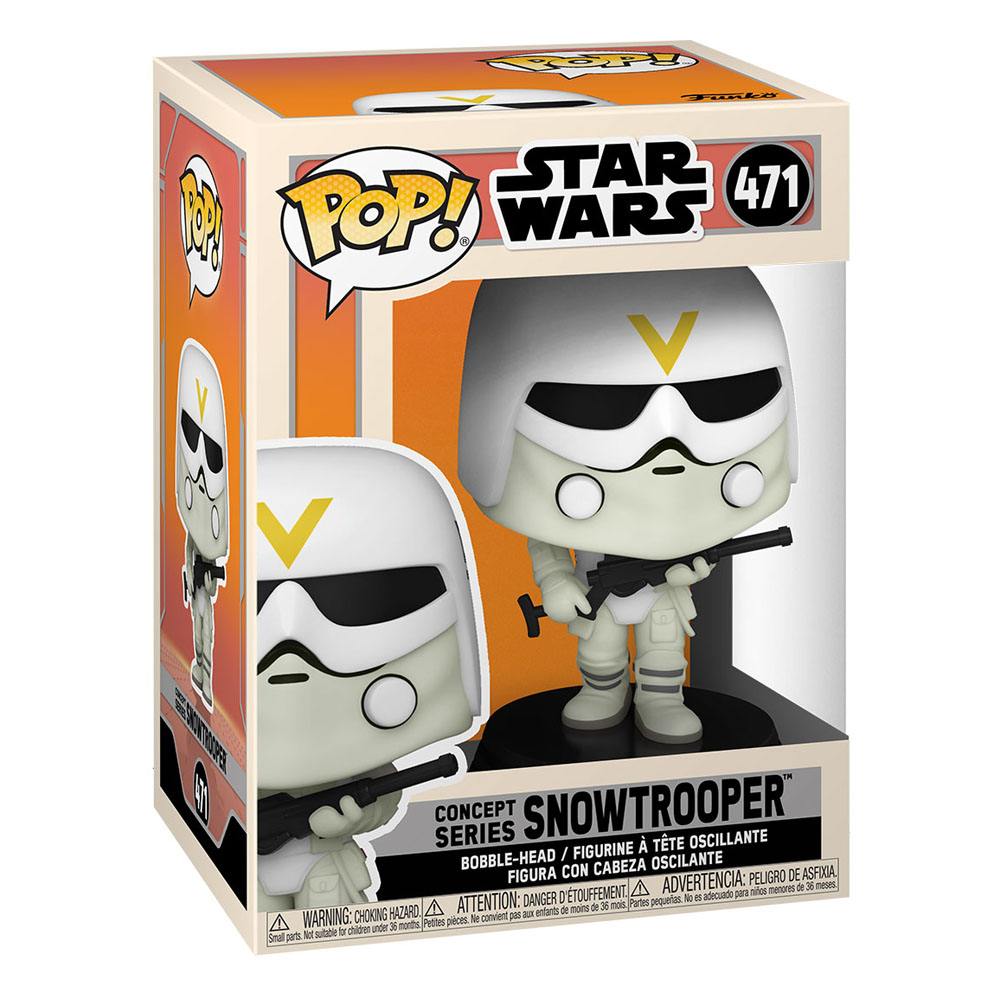 Star Wars POP! Vinyl Wackelkopf-Figur Snowtrooper (Concept Series) 9 cm - Preorder - ETA: 02.01.2026