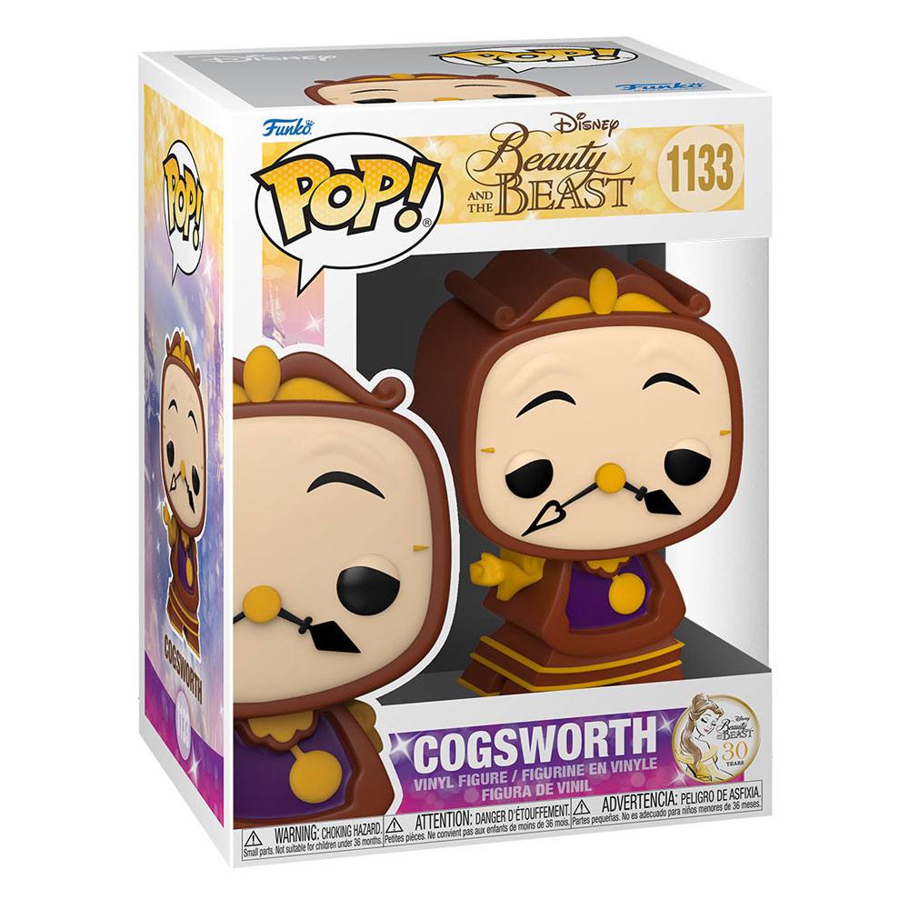 Die Schöne und das Biest POP! Movies Vinyl Figur Cogsworth 9 cm - Preorder - ETA: 02.01.2026