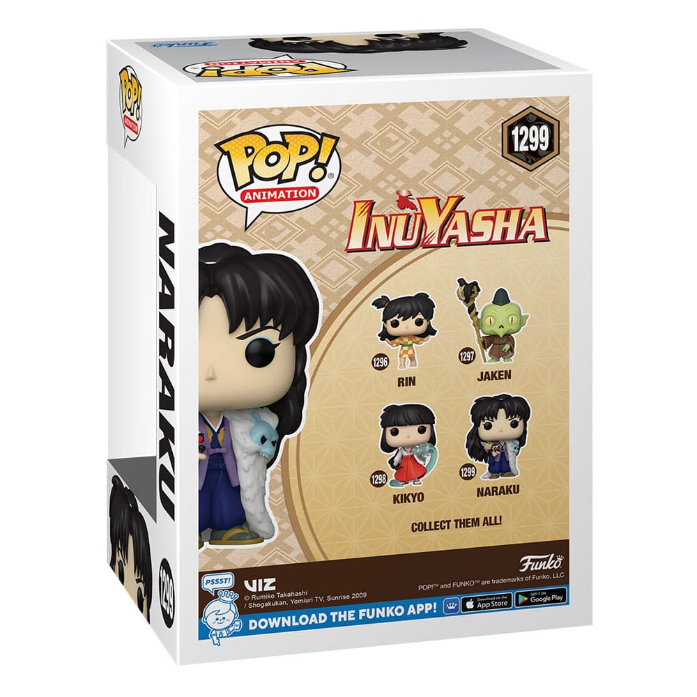 Inuyasha POP! Animation Vinyl Figur Naraku 9 cm - Versand: 5-7 Tage nach Bestellung
