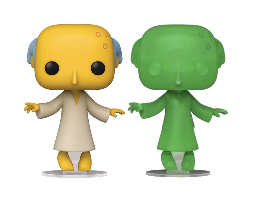 Simpsons Pop! Television Vinyl Figur Glowing Mr. Burns w/Chase 9 cm Sortiment (6) - Preorder - ETA: 27.10.2025