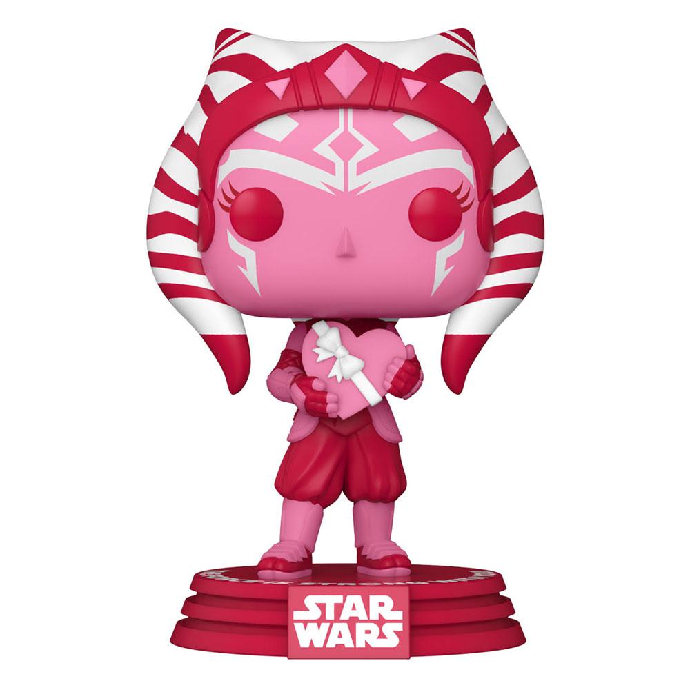 Star Wars Valentines POP! Star Wars Vinyl Figur Ahsoka 9 cm - Versand: 5-7 Tage nach Bestellung
