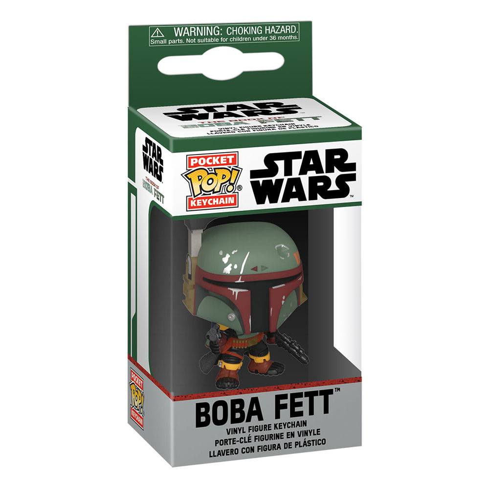 Star Wars The Book of Boba Fett Pocket POP! Vinyl Schlüsselanhänger 4 cm Boba Fett Display (12) - Preorder - ETA: 02.01.2026