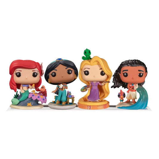 Disney POP! Movies Vinyl Figuren 4er-Pack Ultimate Princess (GW) 9 cm - Preorder - ETA: 24.11.2025