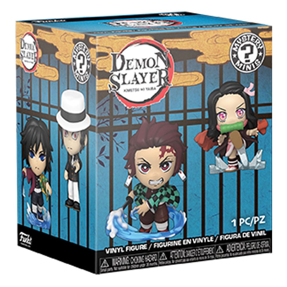 Demon Slayer Mystery Minis Vinyl Minifiguren 6 cm Display (12) - Preorder - ETA: 15.09.2025