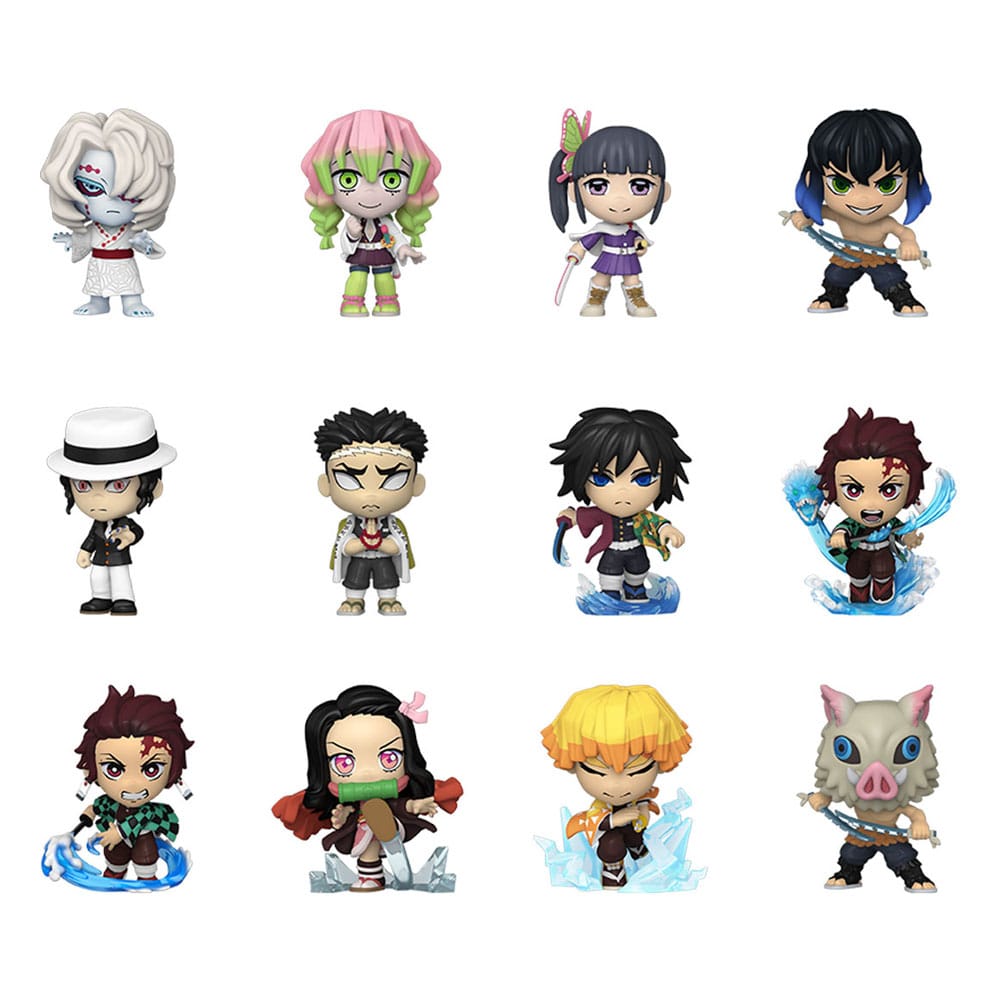Demon Slayer Mystery Minis Vinyl Minifiguren 6 cm Display (12) - Preorder - ETA: 15.09.2025