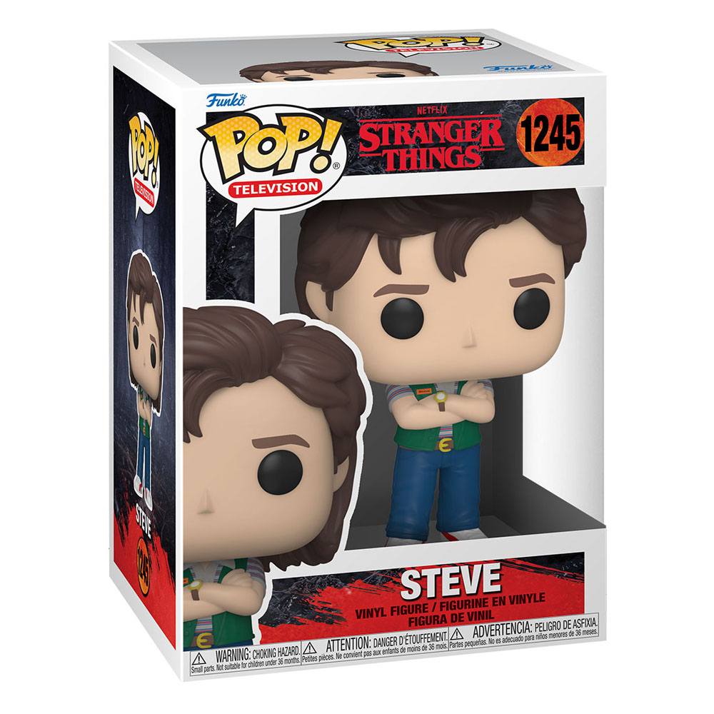 Stranger Things POP! TV Vinyl Figur Steve 9 cm - Versand: 5-7 Tage nach Bestellung