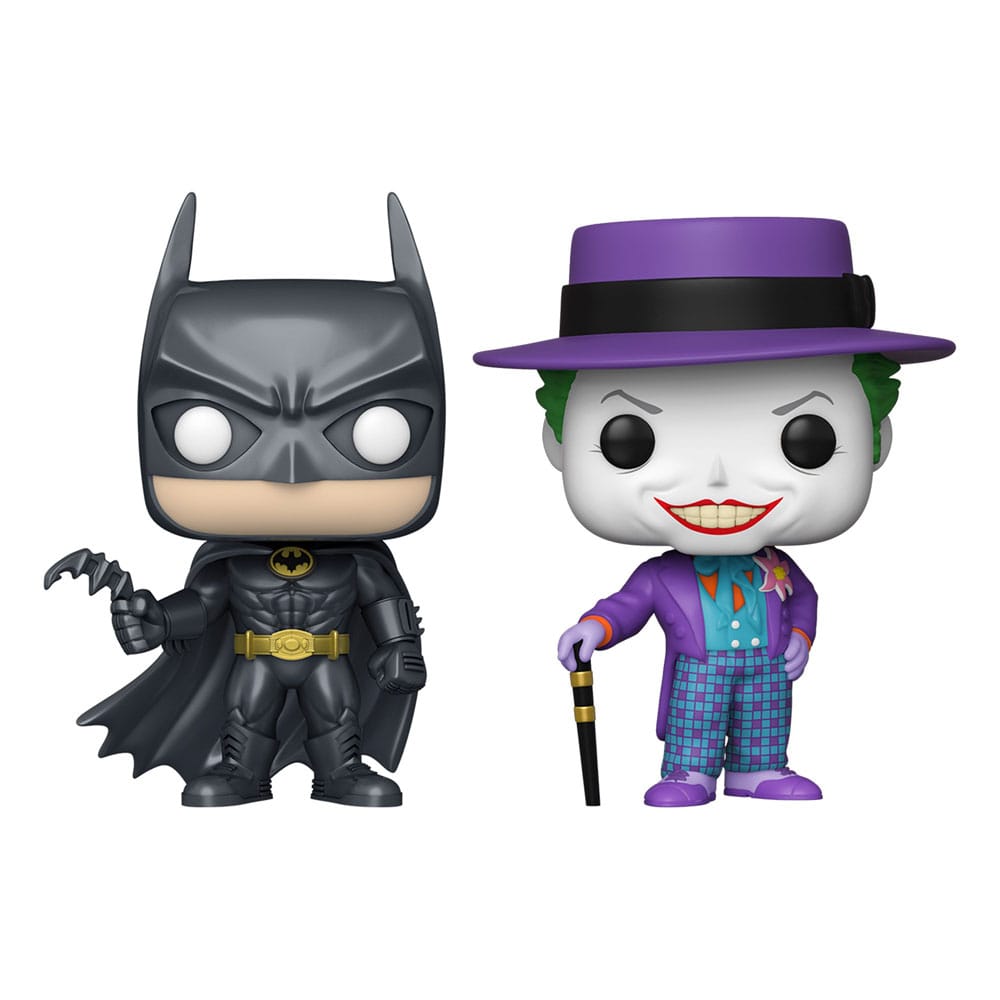 Batman (1989) POP! Heroes Vinyl Figuren 2er-Pack Batman & The Joker 9 cm - Preorder - ETA: 02.01.2026