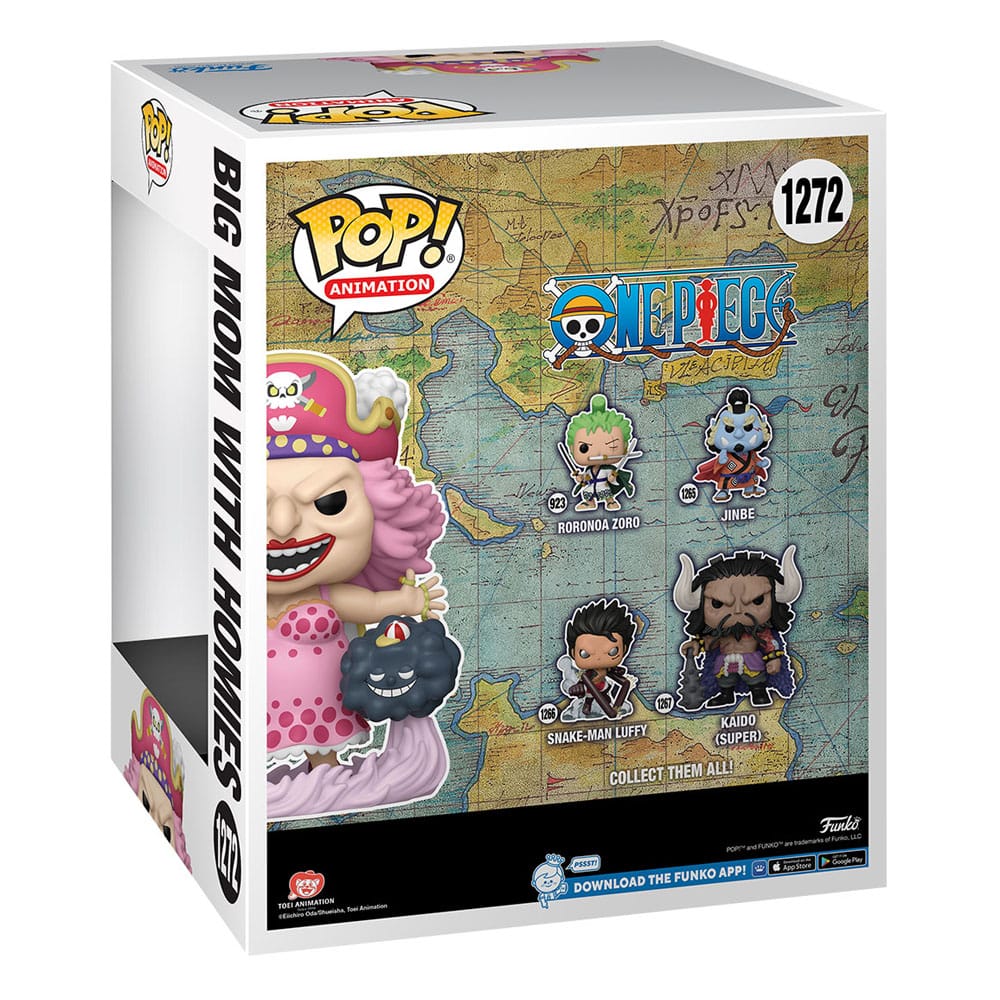 One Piece Super Sized POP! Animation Vinyl Figur Big Mom w/Homies 15 cm - Preorder - ETA: 02.01.2026