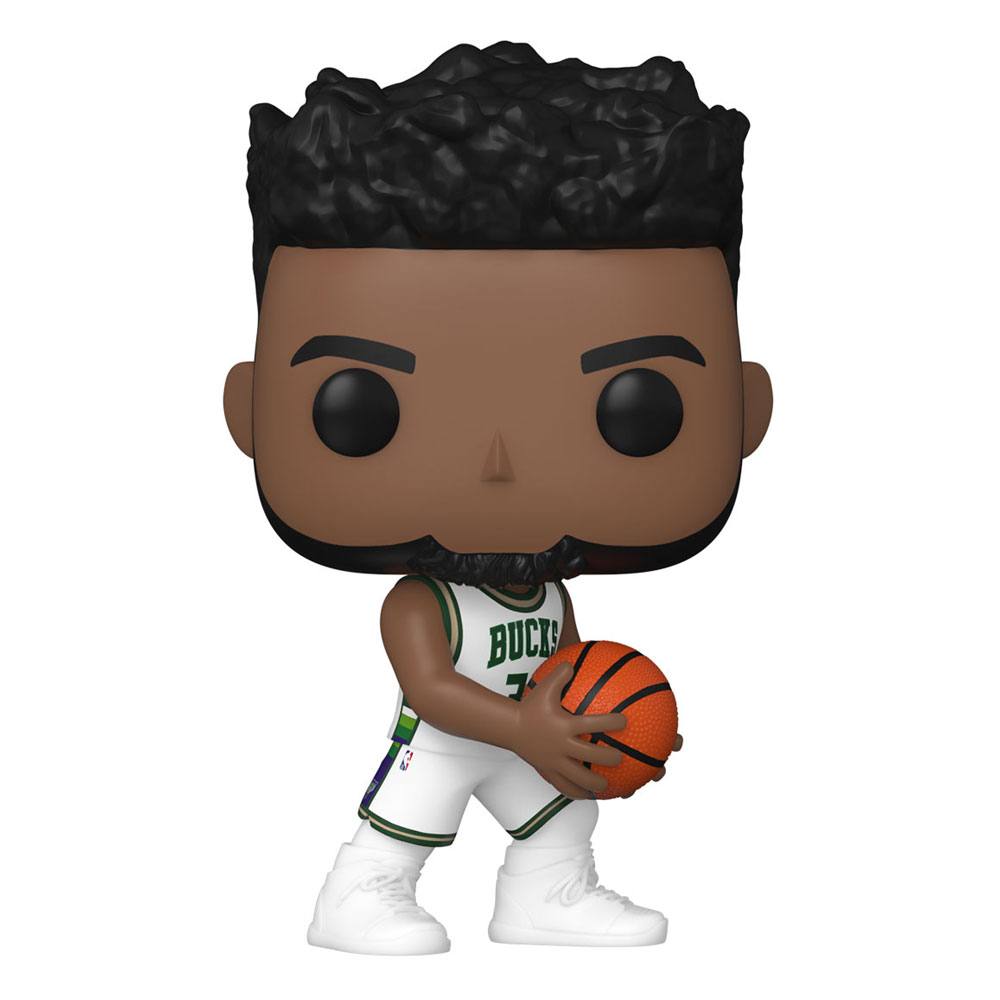 NBA Bucks POP! Basketball Vinyl Figur Giannis (City Edition 2021) 9 cm - Preorder - ETA: 24.11.2025