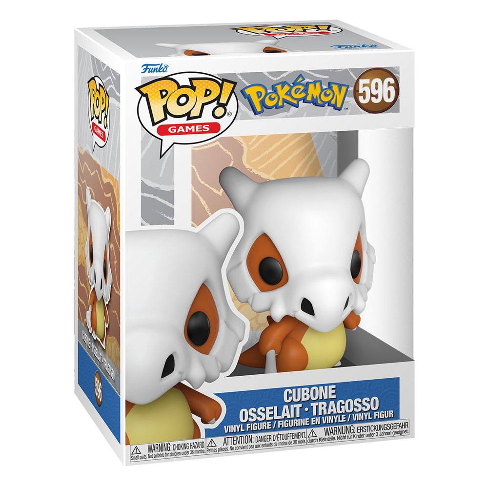 Pokemon POP! Games Vinyl Figur Cubone (EMEA) 9 cm - Versand: 5-7 Tage nach Bestellung