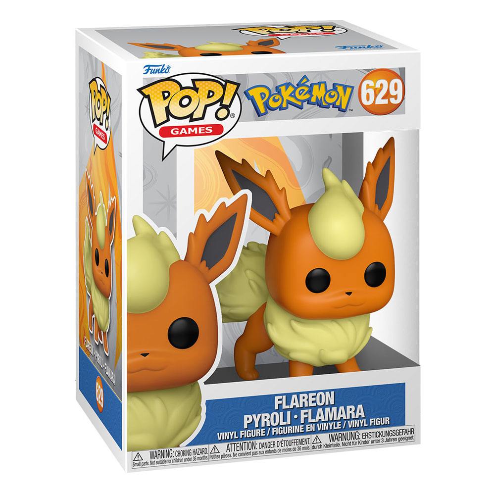 Pokémon POP! Games Vinyl Figur Flareon (EMEA) 9 cm - Versand: 7 Tage nach Bestellung