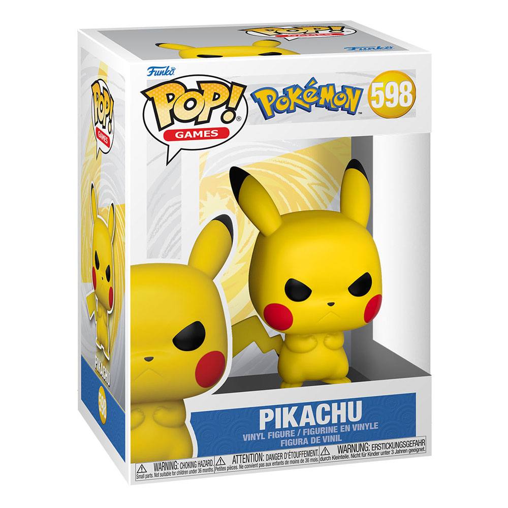 Pokemon POP! Games Vinyl Figur Grumpy Pikachu (EMEA) 9 cm - Versand: 5-7 Tage nach Bestellung