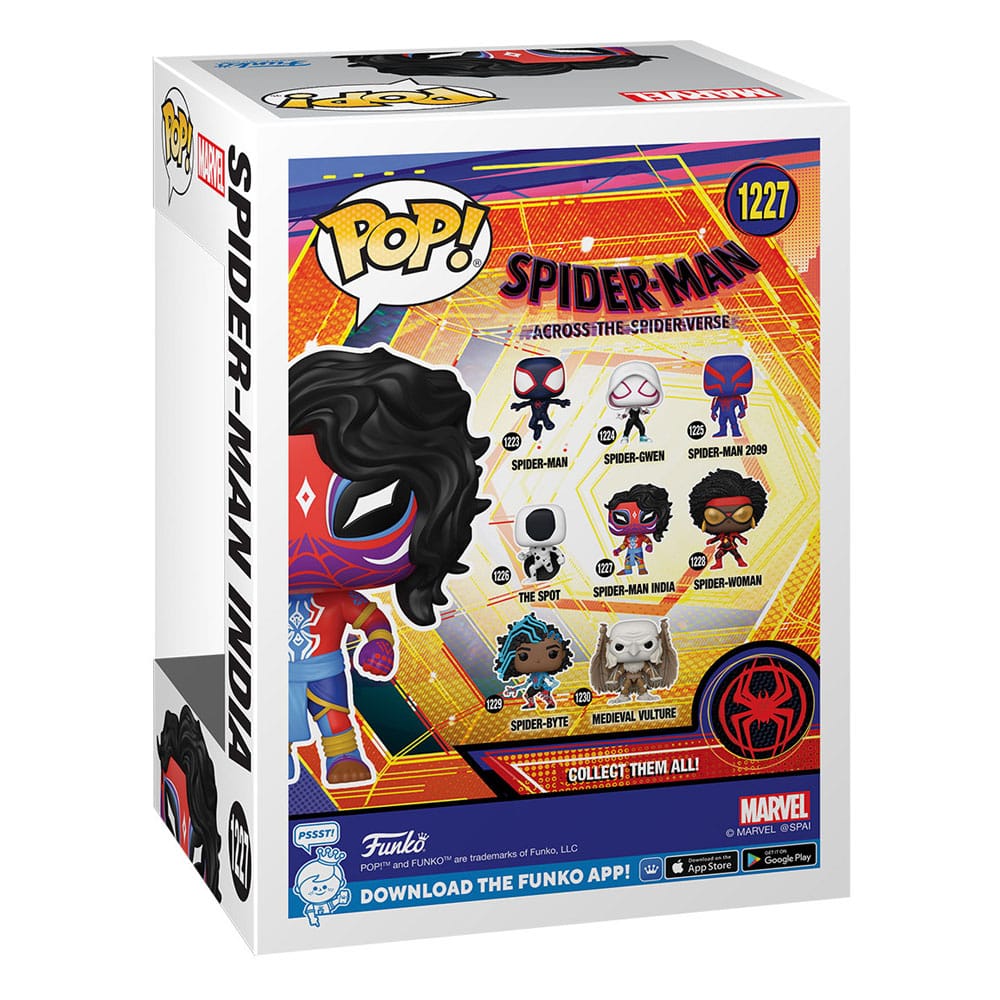 Spider-Man: Across the Spider-Verse POP! Movies Vinyl Figur Spider-Man India 9 cm - Versand: 5-7 Tage nach Bestellung