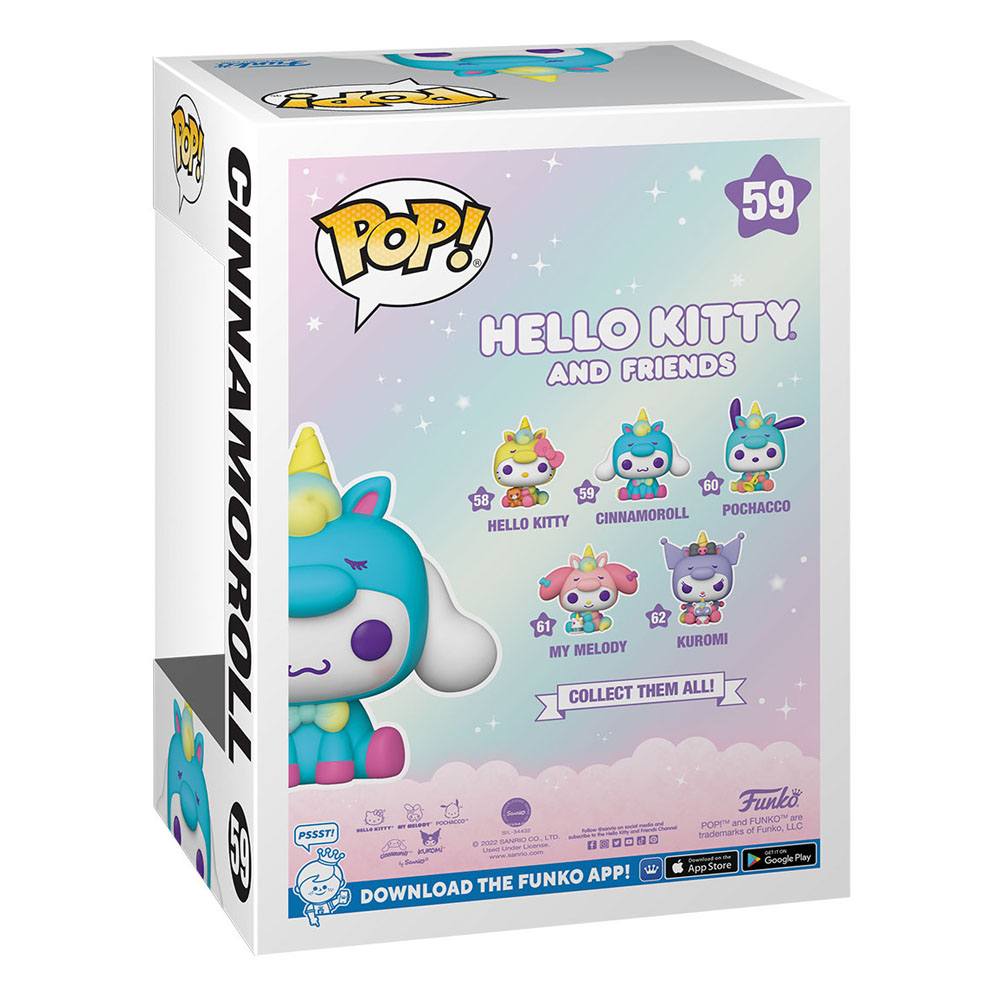 Hello Kitty and Friends POP! Sanrio Vinyl Figur Cinnamoroll 9 cm - Preorder - ETA: 24.11.2025