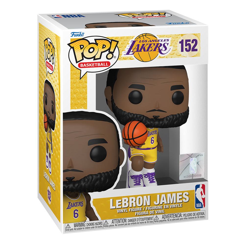 NBA POP! Sports Vinyl Figur LeBron James (Lakers) 9 cm - Preorder - ETA: 08.11.2025