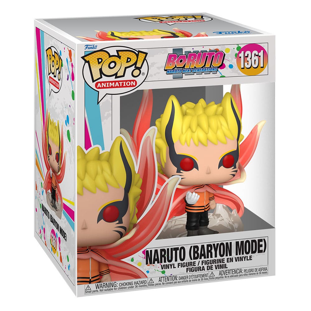 Boruto - Naruto Next Generations Super Sized POP! Vinyl Figur Baryon Naruto 15 cm - Versand: 5-7 Tage nach Bestellung