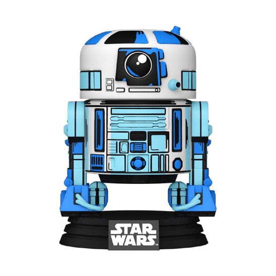Star Wars: Retro Series POP! Vinyl Figur R2D2 Special Edition 9 cm - Preorder - ETA: 24.11.2025