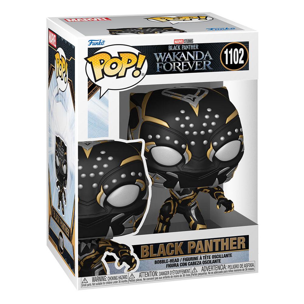 Black Panther: Wakanda Forever POP! Marvel Vinyl Figur Black Panther 9 cm - Preorder - ETA: 28.02.2026