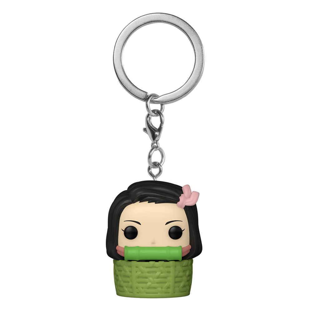 Demon Slayer Pocket POP! Vinyl Schlüsselanhänger 4 cm Nezuko'n BSKT Display (12) - Preorder - ETA: 15.09.2025