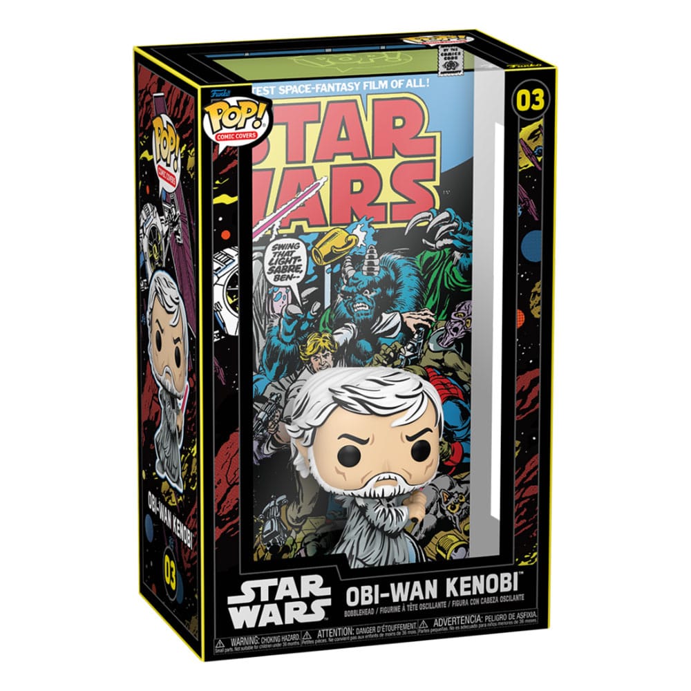 Star Wars POP! Comic Cover Vinyl Figur Obi-Wan 9 cm - Versand: 5-7 Tage nach Bestellung